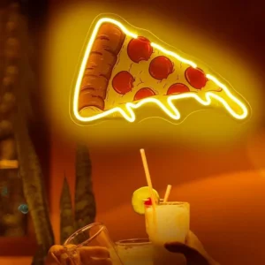 Pizza Food Neon Sign