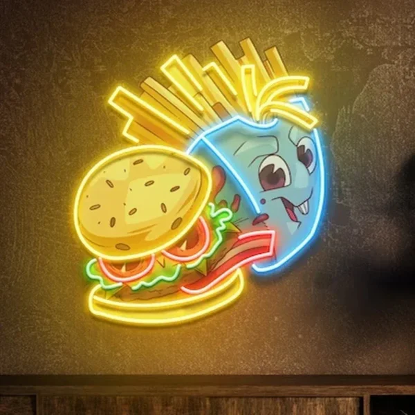 hamburger-fries-food-neon-sign